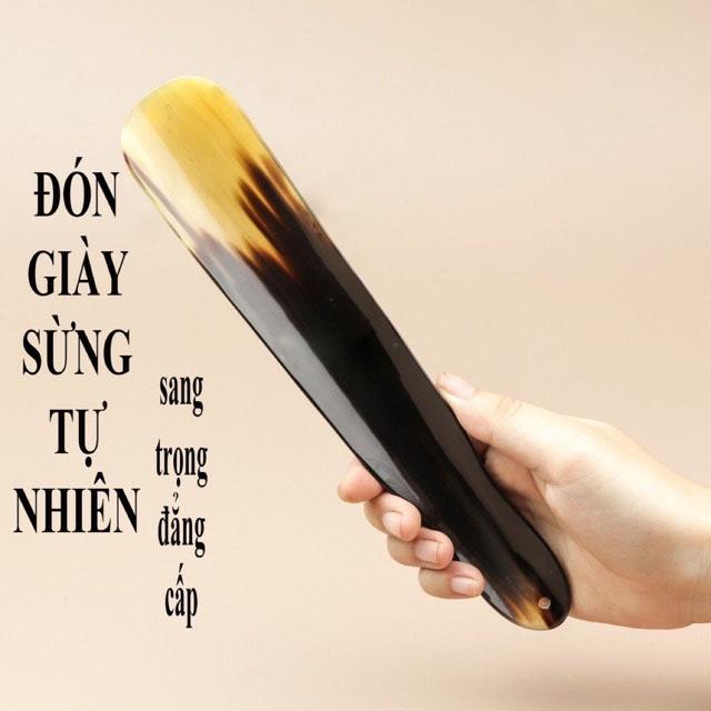 Đón Gót Giày Bằng Sừng Bò Nhập Khẩu Châu Phi Cao Cấp HKD43