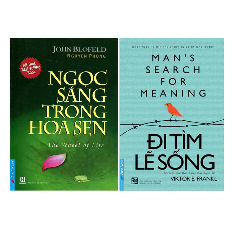 Combo Ngọc Sáng Trong Hoa Sen  + Đi Tìm Lẽ Sống