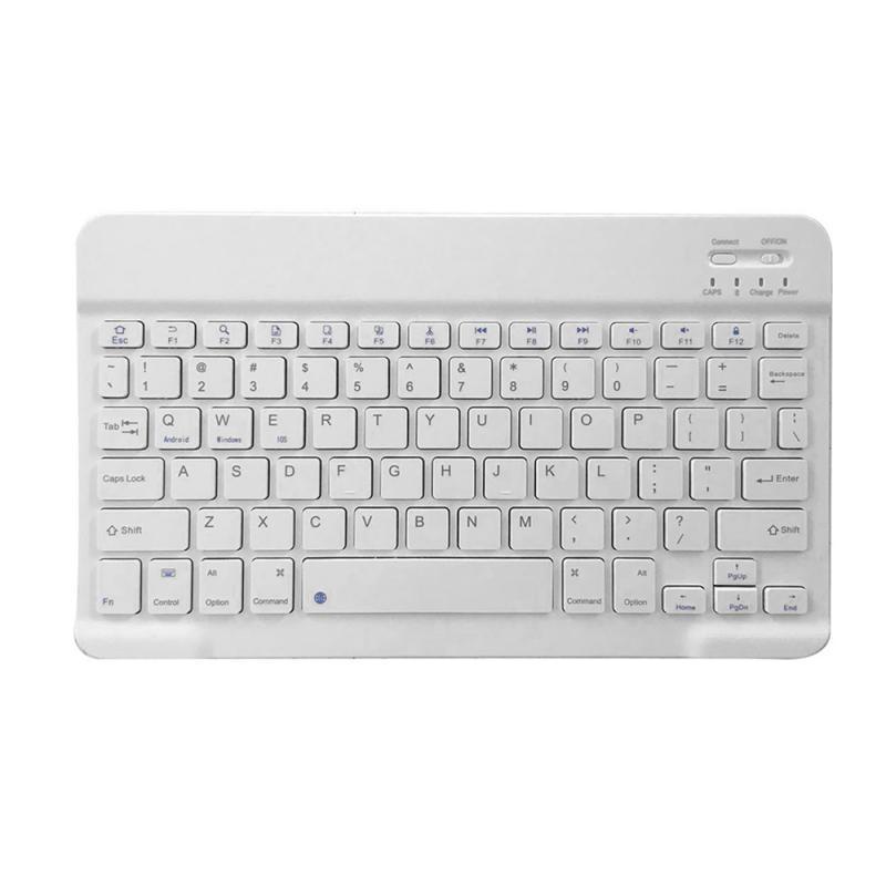 Bluetooth Không Dây-Tương Thích Bàn Phím Gọn Nhẹ Với Thái Dành Cho IOS Android Windows Máy Tính Ipad Máy Tính Bảng 7/10 Inch