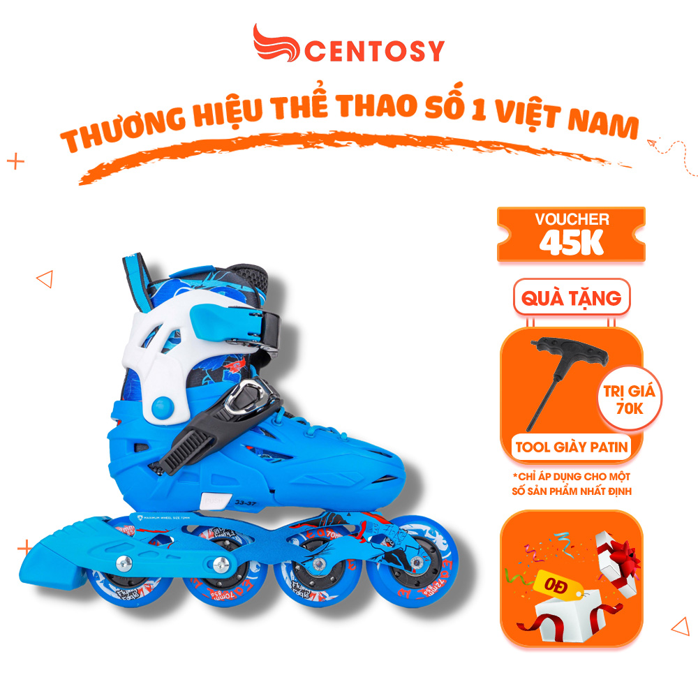 Giày Patin Trẻ Em Cao Cấp Centosy Flying Eagle S5S+New - Form Chắc Chắn, Phanh An Toàn