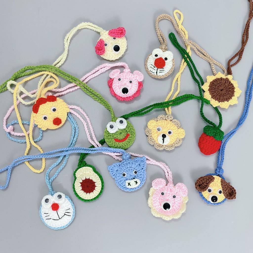 Túi tỏi handmade cho bé.Túi len đựng tỏi trừ vía cho bé, tránh gió cho bé yêu, cho bé khỏe mạnh