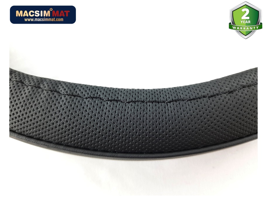 Bọc vô lăng cao cấp dành cho volskwagen chất liệu da thật 100%, khâu tay thủ công size M phù hợp các loại xe nhãn hiệu Macsim mã 8912