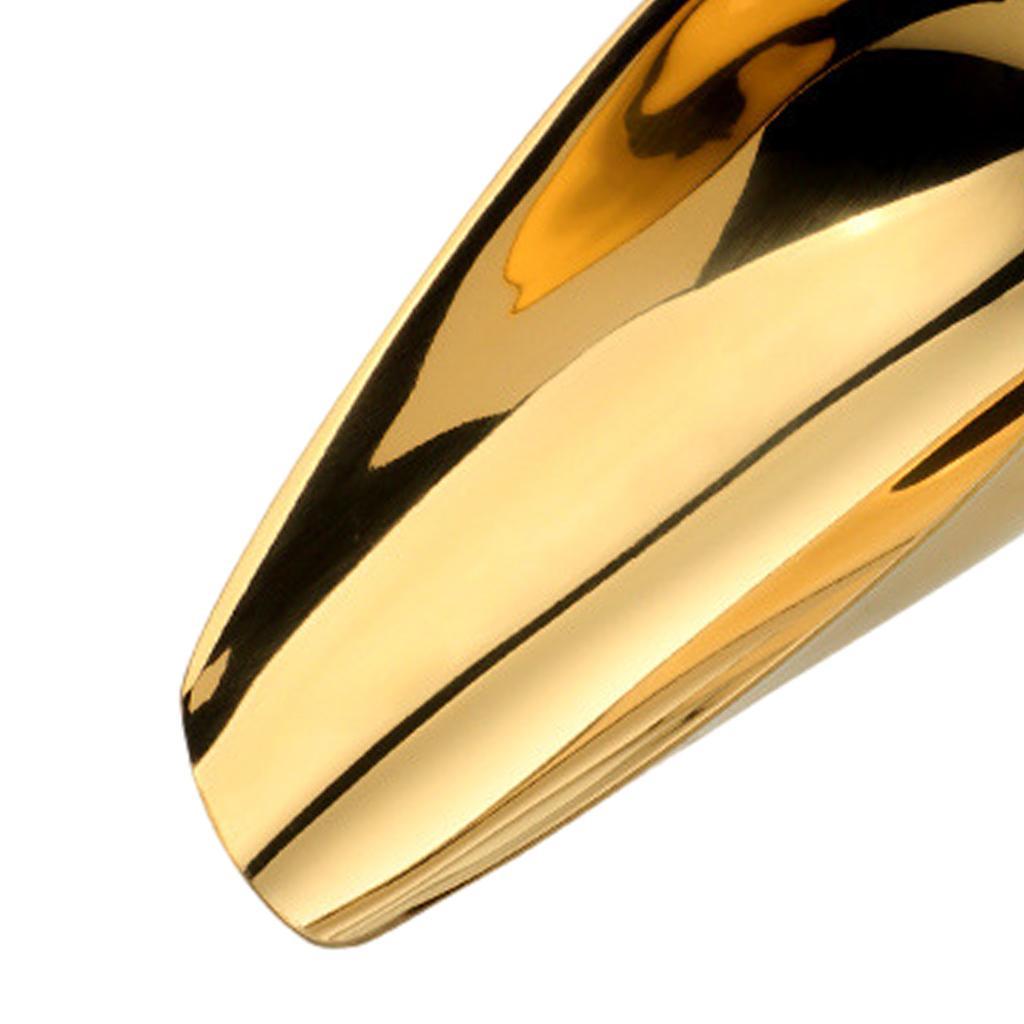 Stainless Steel Food Shovel for Beans Dried Fruit Candy Golden