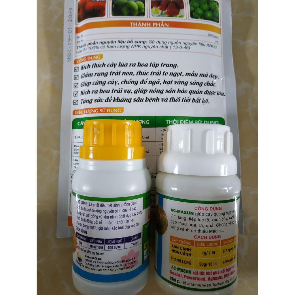 Bộ sản phẩm dưỡng cây chăm sóc cây mai, bông giấy  - 100ml/chai