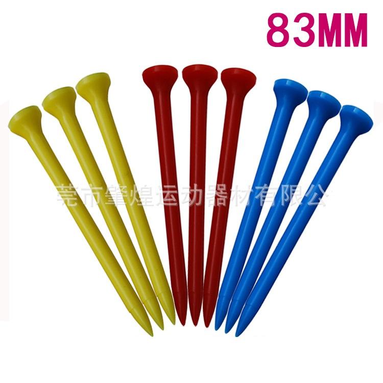 Tee golf nhựa giá trụ đỡ bóng cao 83mm set 10 chiếc TH001