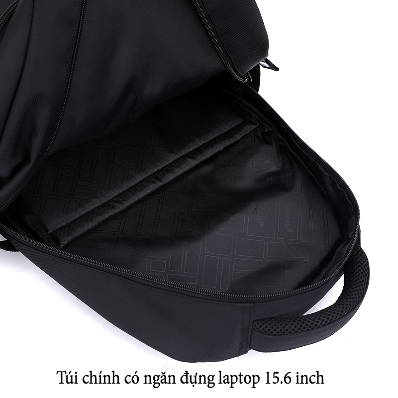 Balo to size 48cm cho nam, nữ đi làm đi học, balo đựng laptop 15,6 inch 16.5inch BALO-807