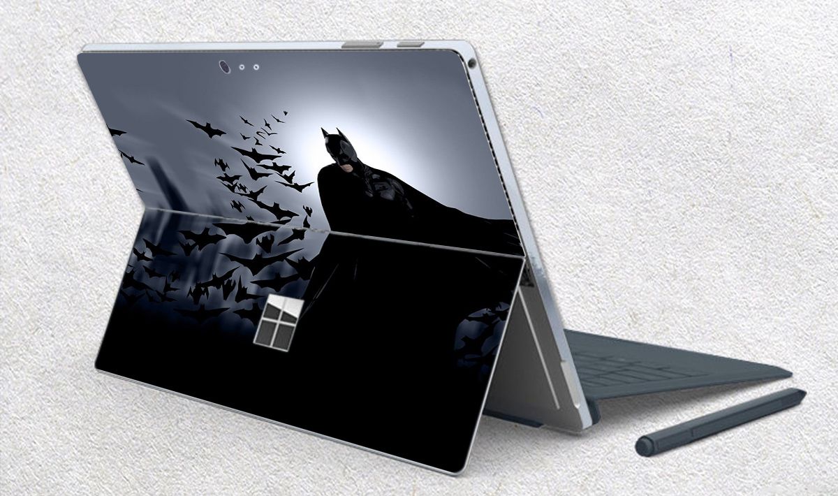 Skin dán hình Batman cho Surface Go, Pro 2, Pro 3, Pro 4, Pro 5, Pro 6, Pro 7, Pro X