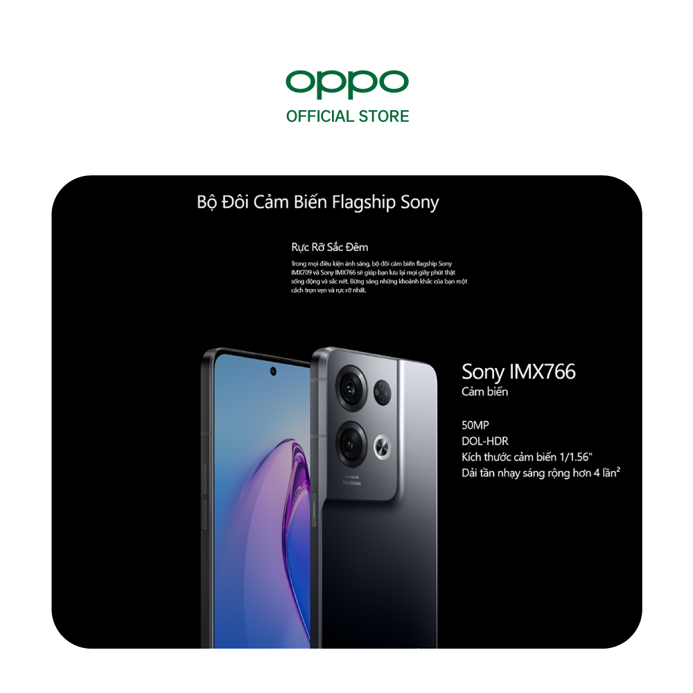 Điện Thoại OPPO RENO8 Pro (12GB/256GB) - Hàng Chính Hãng (Pre Order)