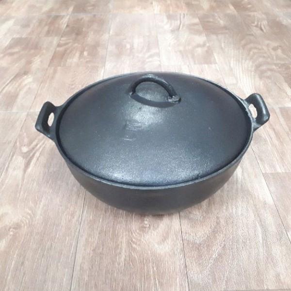 Nồi gang đúc kho cá thịt, nấu lẩu đk 25cm