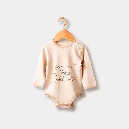 Body chip 100% organic cotton hữu cơ tự nhiên không hóa chất mềm mịn an toàn cho bé, có miếng nối dài đũng