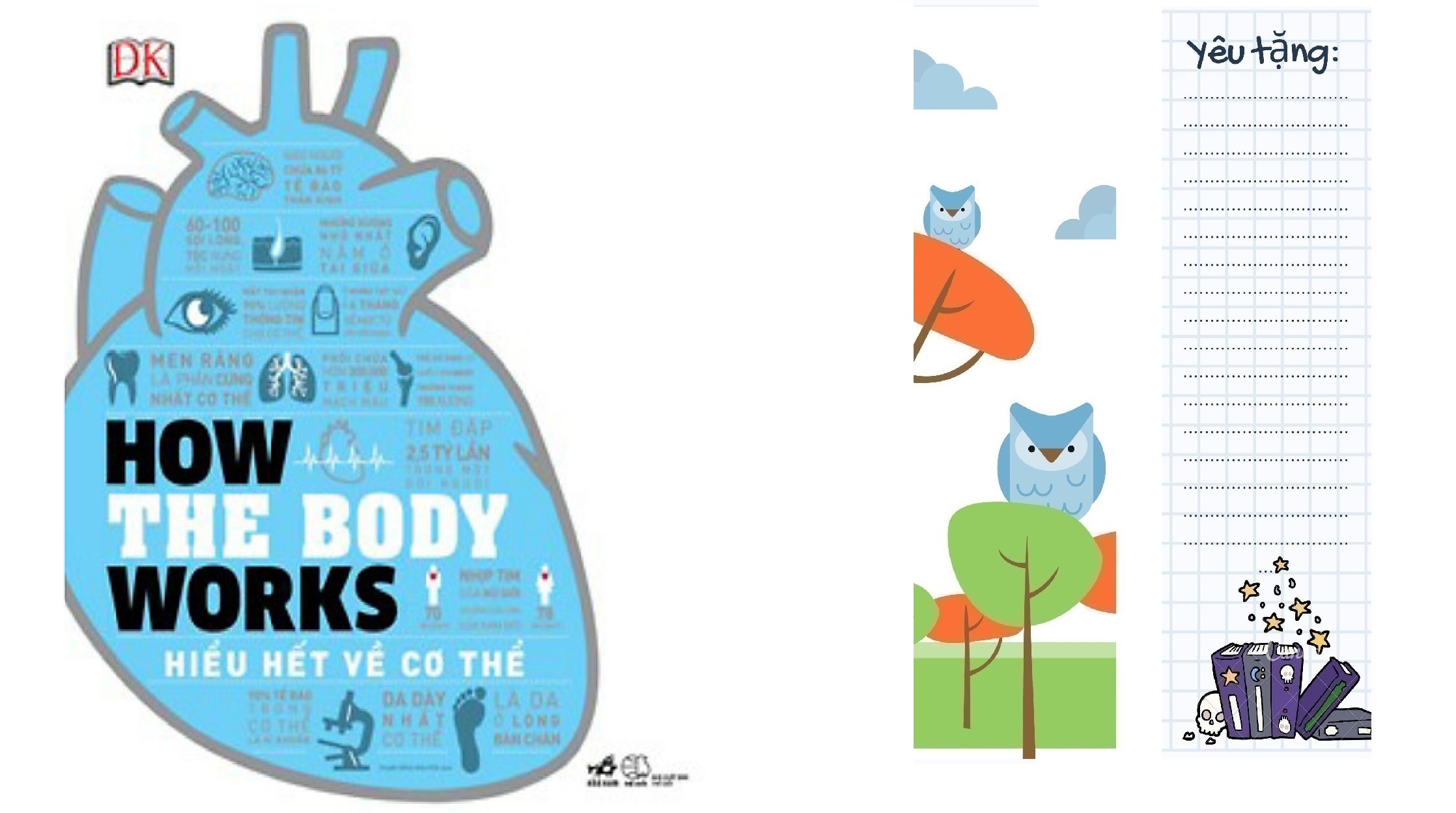 How The Body Works - Hiểu Hết Về Cơ Thể (Tặng kèm Postcard Happy Life)