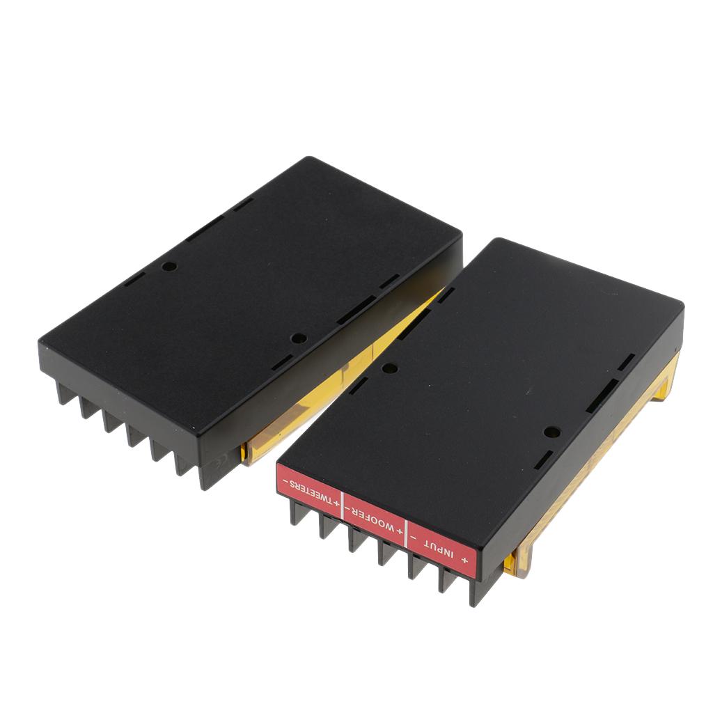 2Pcs 2 Way Speaker Frequency Divider Amplifier Crossover DIY Filter Board