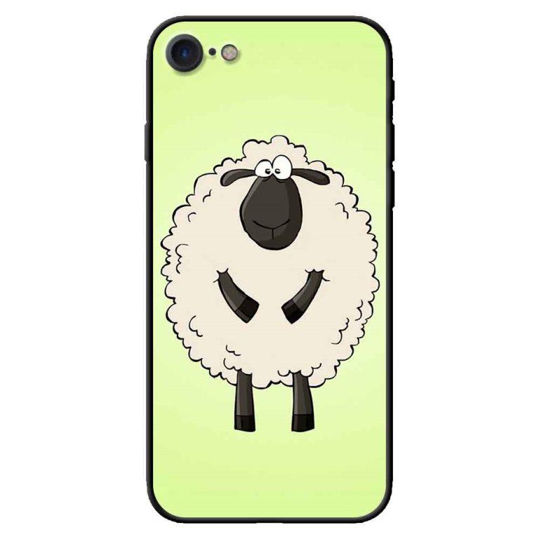 Ốp Lưng in cho Iphone 7, 8 Mẫu Chú Cừu Vui nhộn - Hàng Chính Hãng