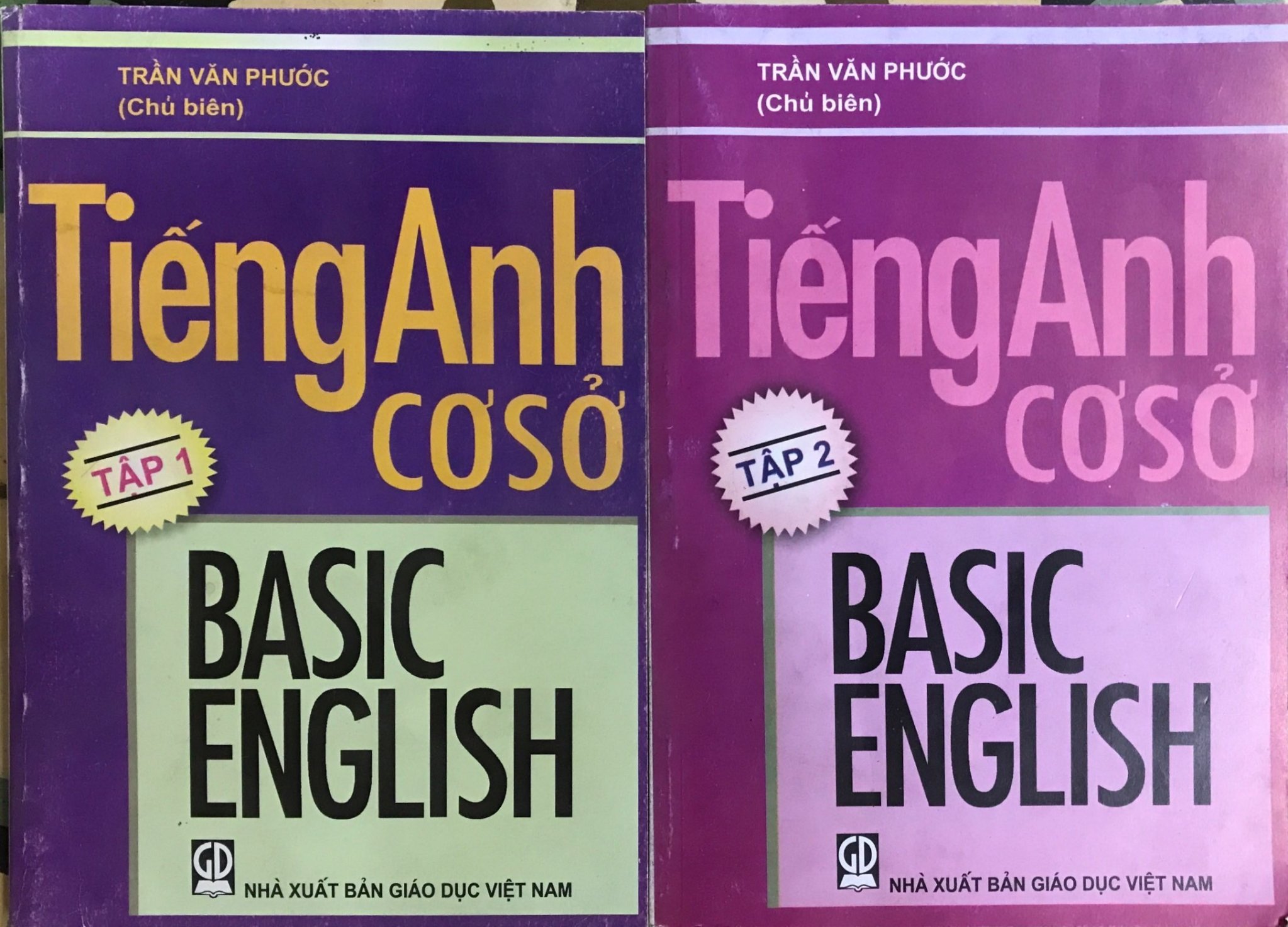 Combo Tiếng Anh Cơ sở Tập 1 + Tập 2