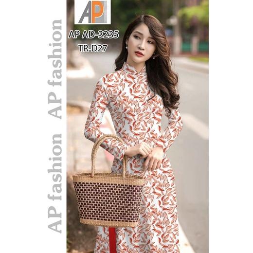 Vải áo dài chiếc lá