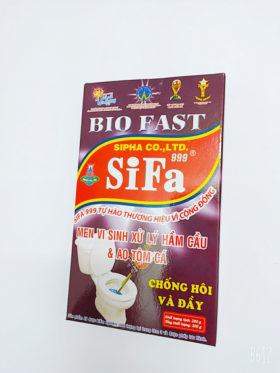 Bột Men Vi Sinh Xử Lý Hầm Cầu SiFa Bio Fast (300gr)