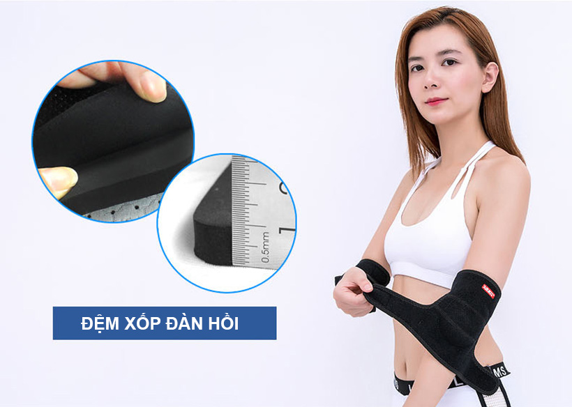 Đai bảo vệ khuỷu tay trẻ em, phụ nữ chính hãng Aolikes 0242