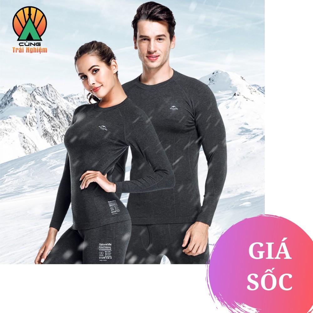 Áo Giữ Nhiệt Sinh Nhiệt HEATMAX Nữ Thu Đông NHANH KHÔ Và Khóa Nhiệt Cực Nhanh NatureHike NH19FS023-AO-NU