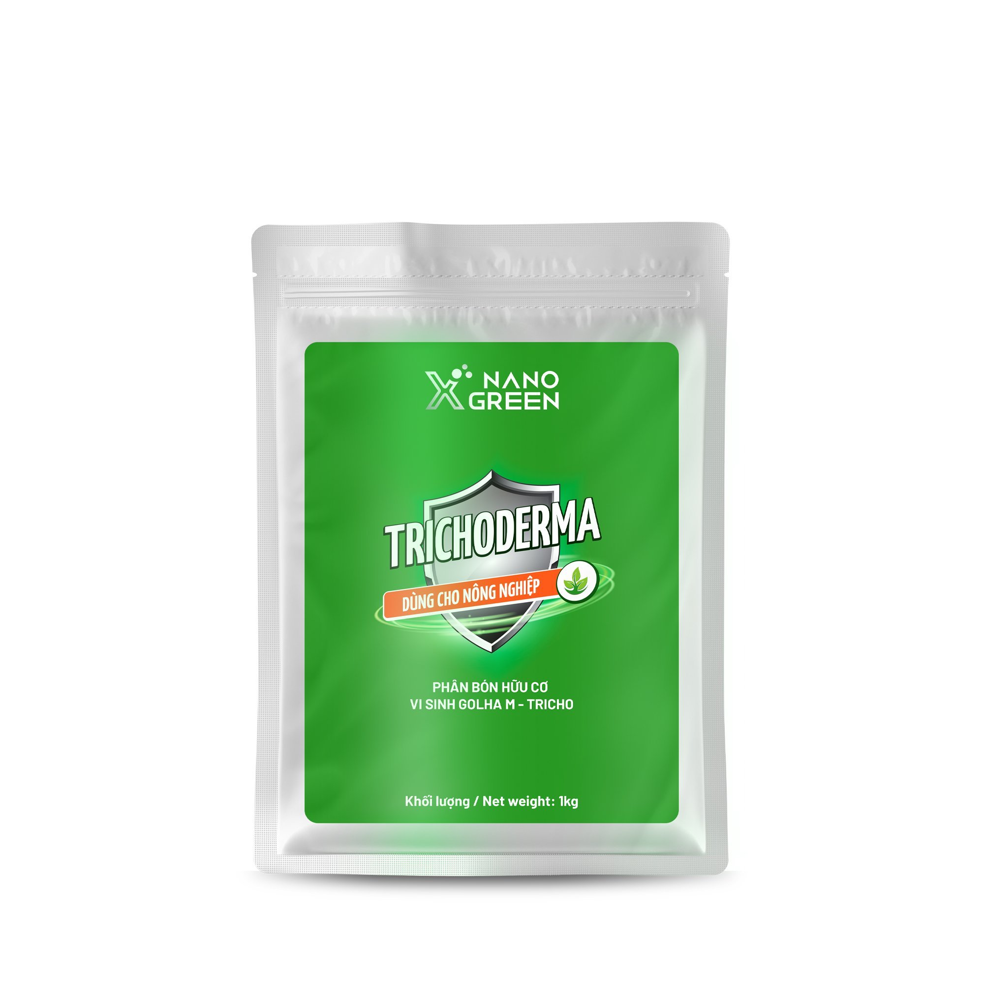 Nấm đối kháng Trichoderma Bacillus Nano Xgreen AHT_Corp 1kg- Chuyên Dùng Trong Nông Nghiệp Cung Cấp Enzyme Hỗ Trợ Quá Trình Phân Hủy Mùn, Chất Hữu Cơ, phân bò, phân gà