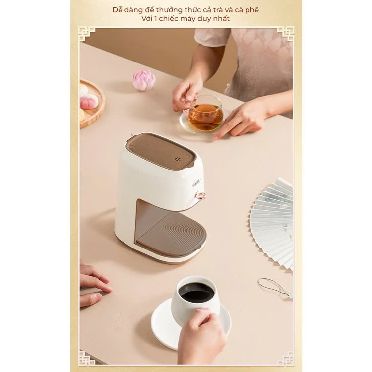 Máy pha trà và cà phê Konka LFKJ-2501, đảm bảo hương vị thơm ngon và đậm đà, hàng chính hãng, BH 12 tháng