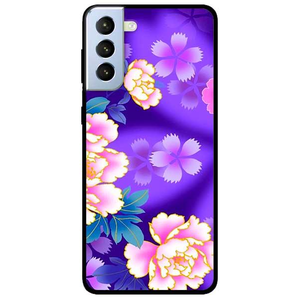 Ốp lưng dành cho Samsung Galaxy S21 / S21 Plus / S21 Ultra / S21 FE 5G - Hoa Ánh Tím