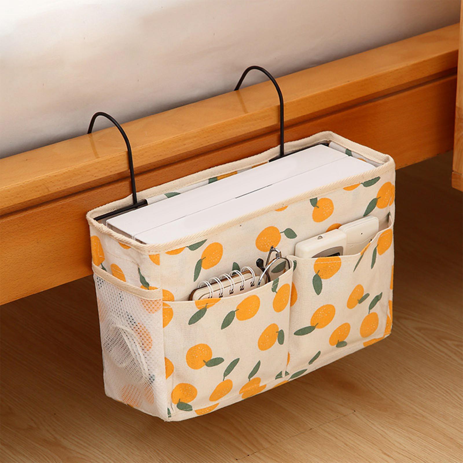 Bedside Caddy Waterproof Multi Pockets for College Dorm Room Traveling Sofa