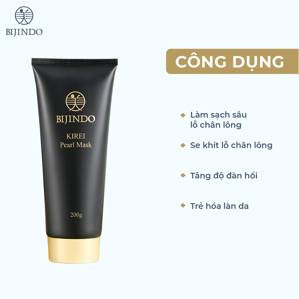 BIJINDO KIREI Pearl Mask - Mặt nạ ngọc trai Bijindo kirei