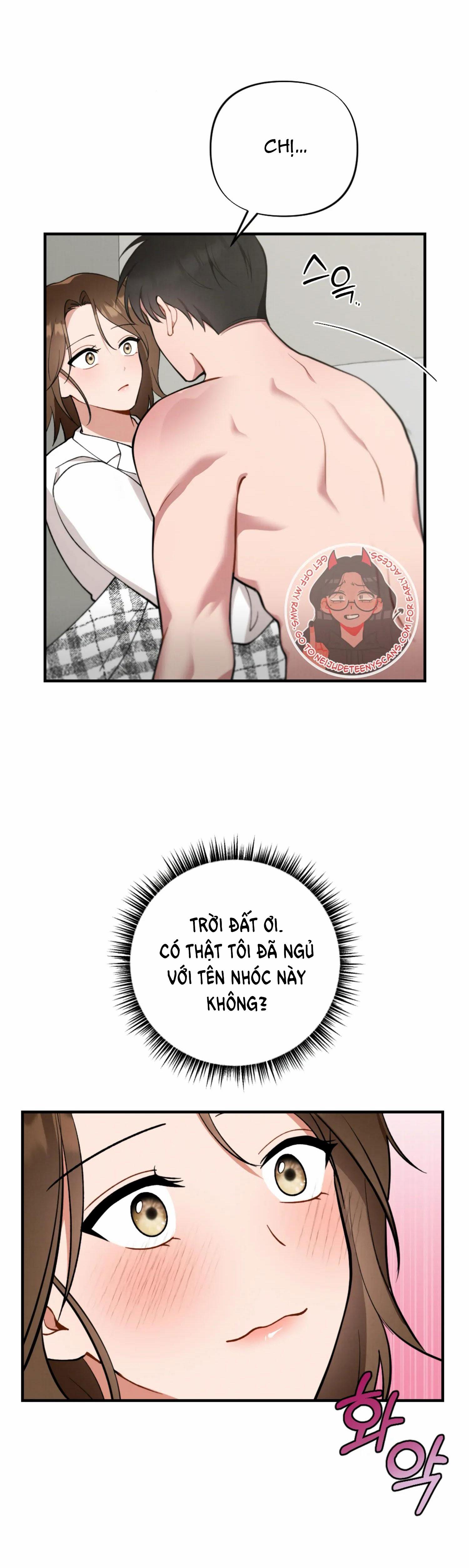 [18+] bạn của em trai không thể to như vậy! chapter 1.1 16