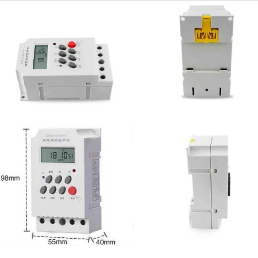 Công tắc hẹn giờ điện tử KG316T công suất lớn - mẫu mới 2020 Công tắc hẹn giờ KG316 T-II