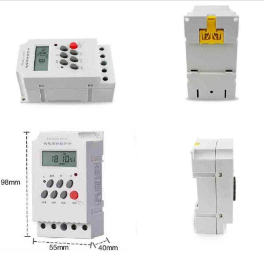 Công tắc hẹn giờ electron timer KG316T-II dùng trong tưới tiêu nông nghiệp 25A - mẫu mới 2018 timer hẹn giờ