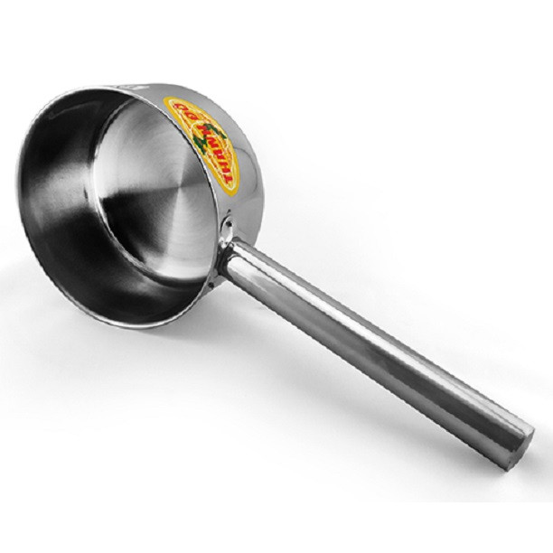 Gáo Múc Nước Inox 304 Thành Đô Cán Ngắn size 18cm