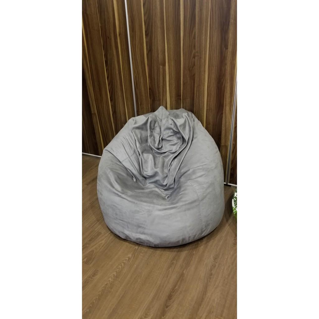 Ghế lười hạt xốp màu ngẫu nhiên
