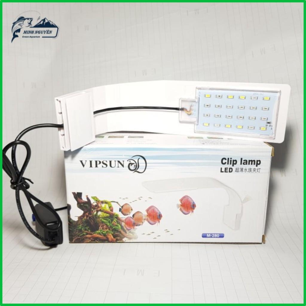 Đèn kẹp bể cá cảnh VIPSUN M-280 - Đèn kẹp bể cá thủy sinh