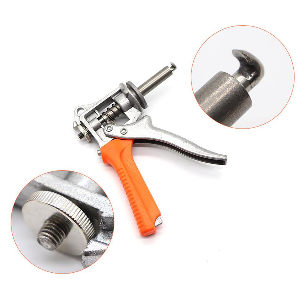 Car Dent Puller Plier Auto Dent Removal Plier Flat Hole Plier Non-marking Car Dent Repairing Tool Snow Hail Pit Trim Plier