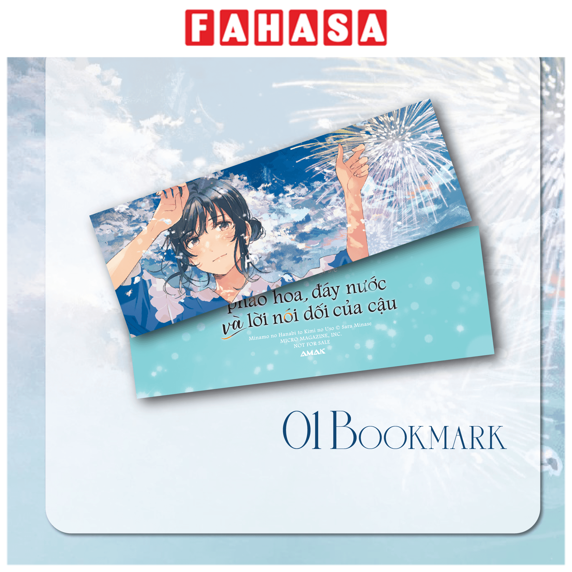 Sách - Pháo Hoa, Đáy Nước Và Lời Nói Dối Của Cậu - Tặng Kèm Bookmark + Đai Sách