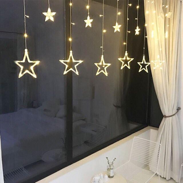 ĐÈN NHÁY MÀNH TRANG TRÍ HÌNH SAO NEW 2020