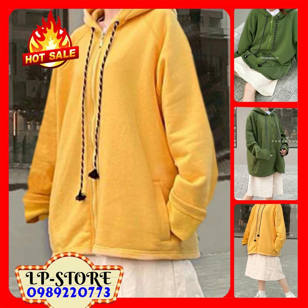  Áo Hoodie - Áo Khoác Nỉ Trơn BASIC