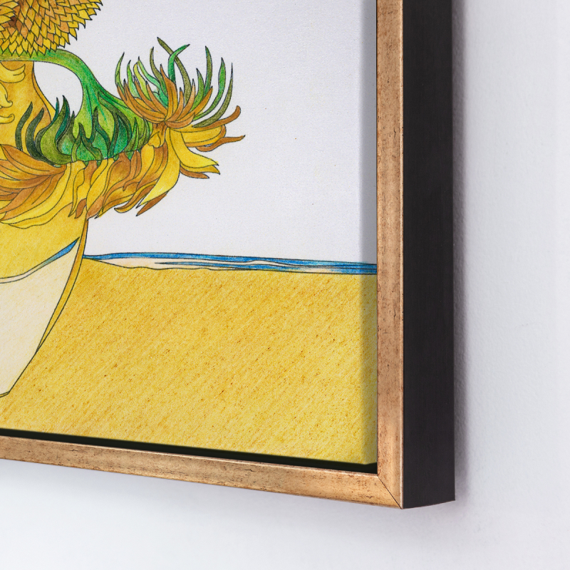 Sunflowers – Tranh in canvas trang trí treo tường danh hoạ Vincent van Gogh