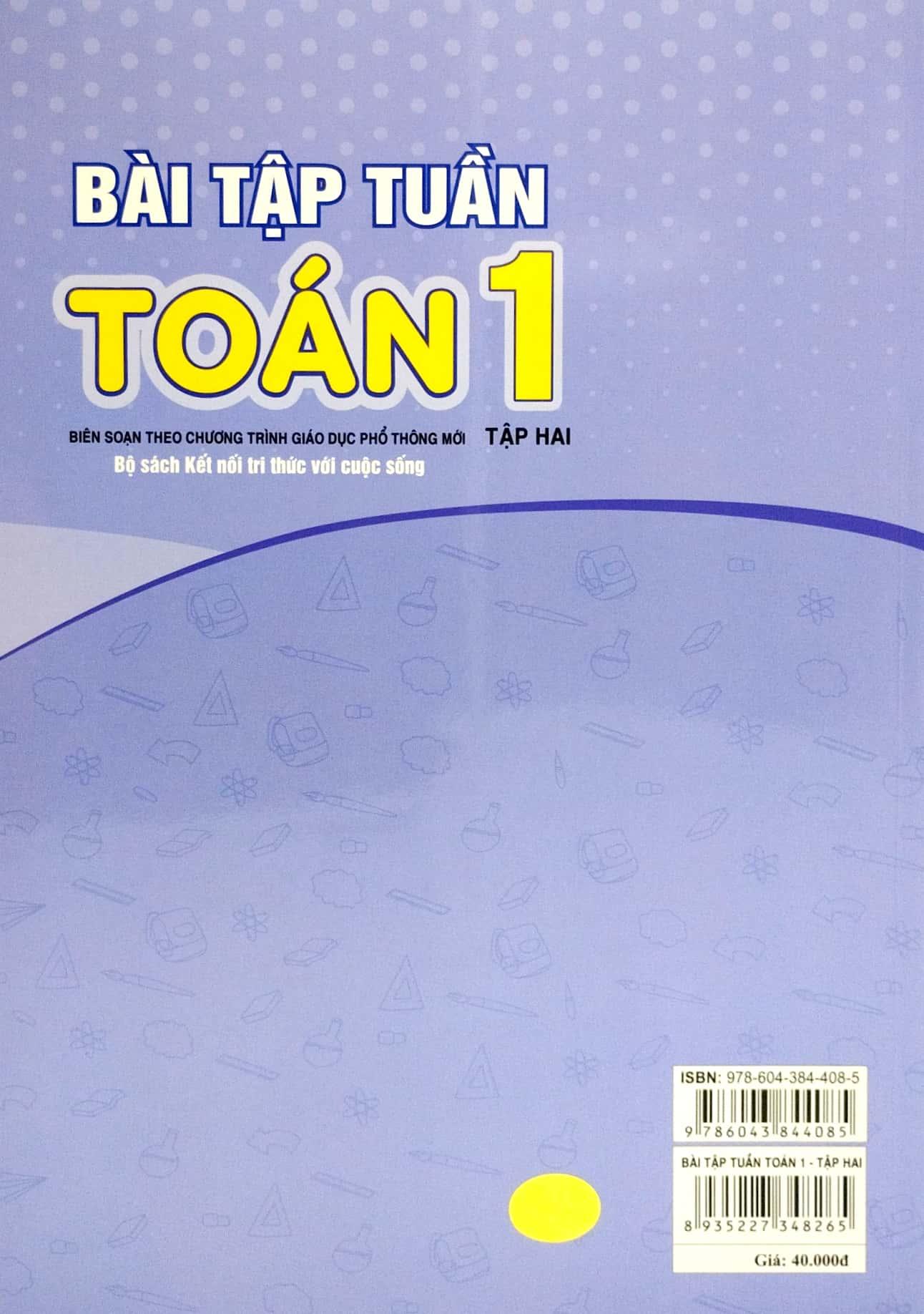 Bài Tập Tuần Toán 1 - Tập 2