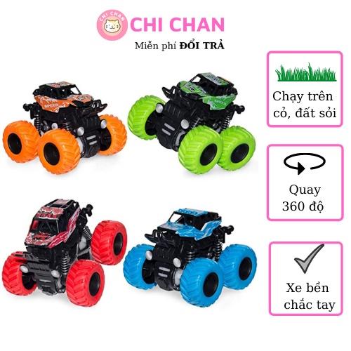 Đồ chơi xe ô tô địa hình 360 độ monster truck, xe quái xế chạy được trên mọi địa hình