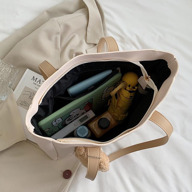 Túi xách nữ công sở LOLI 88 tote da pu để vừa A4 kẹp nách đeo vai đi học đi chơi thời trang giá rẻ - TXCS42