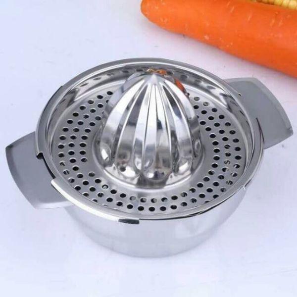 Trọn bộ dụng cụ vắt cam, chanh inox 304 cao cấp rất dễ sử dụng