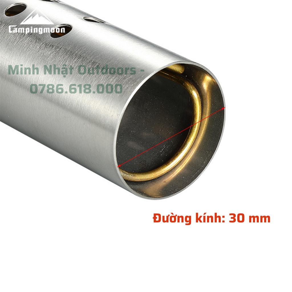 Khò gas mini cầm tay Campingmoon MT-3915 nhỏ gọn, công suất lớn sử dụng đốt lửa than khi đi cắm trại, du lịch, camping