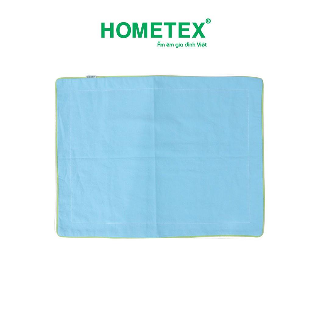 Áo gối đầu cho bé size 30x40cm viền bèo cotton xốp màu Hometex