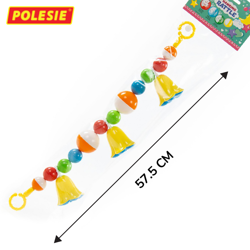 Lục lạc treo nôi gấu nhỏ cho bé sơ sinh 75cm Polesie 71606 - Hàng chính hãng nhập khẩu châu âu