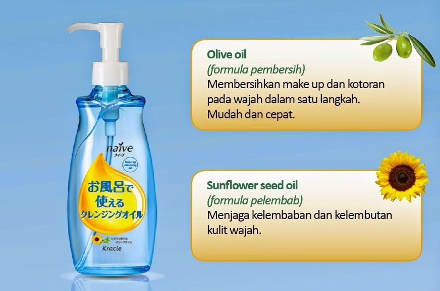 Dầu Tẩy Trang Chiết Xuất Quả Olive Kracie Naive Make Up Cleansing Oil 250mL (Bị Trầy Vỏ)