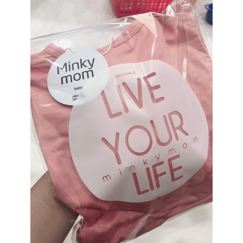 set bộ minky mom tai bông