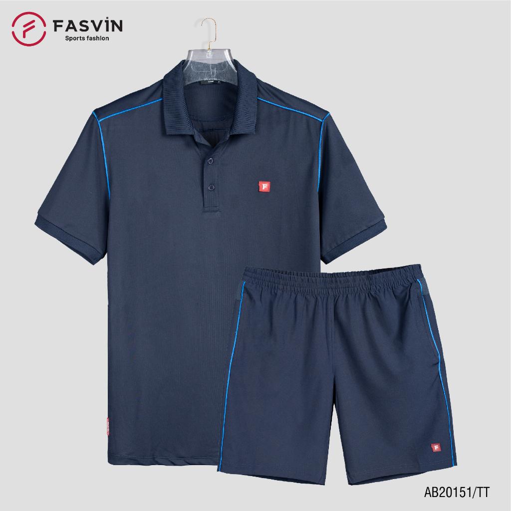 Bộ quần áo BIG SIZE thể thao nam Fasvin AB20151.HN từ 80 đến 100kg