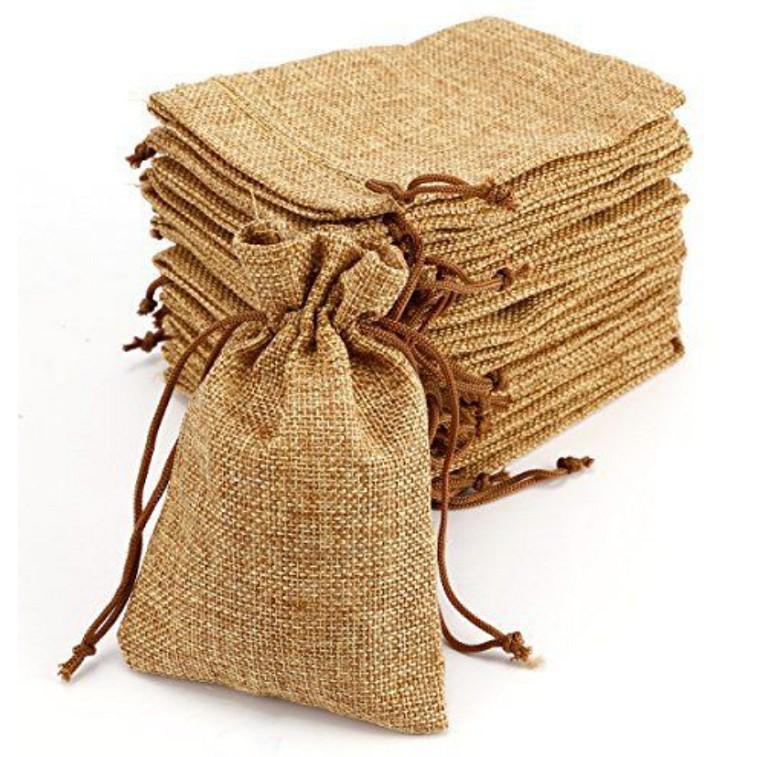 Vải bố 1m x1m2 sợi đay trang trí nhà, handmade, decor, phông chụp ảnh