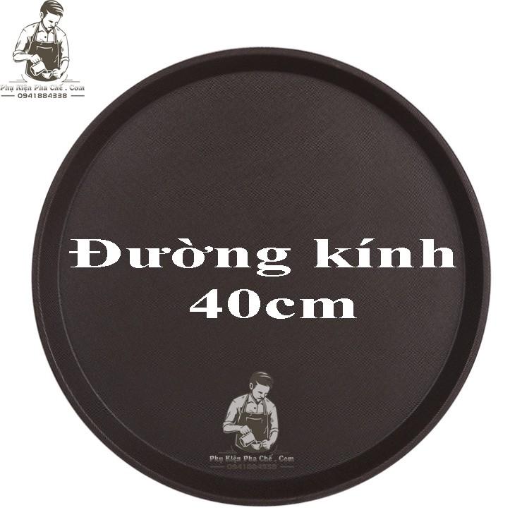 Khay Bê Đồ Tròn Chống Trượt - Khay Phục Vụ 40CM